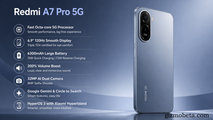 Redmi A7 Pro 5g