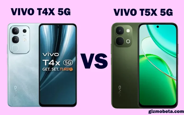 VIVO T4X 5G VS VIVO T5X 5G