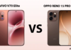 VIVO V70 Elite Or OPPO RENO 15 PRO MINI: Comparesion Vivo V70 Elite vs Oppo reno 15 pro mini