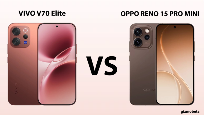 Vivo V70 Elite vs Oppo reno 15 pro mini