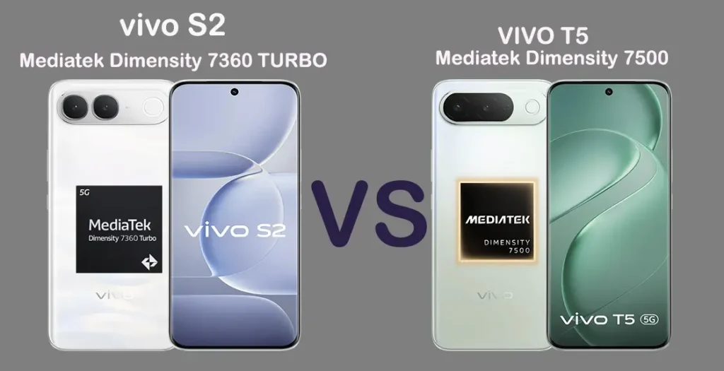vivo s2 vs vivo t5